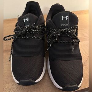 Under Armour Black Sneakers with White Details